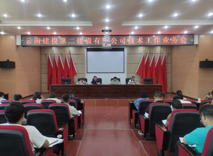 【公司動(dòng)態(tài)】公司召開技術(shù)工作業(yè)務(wù)會(huì)